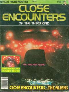 Close Encounters of the Third Kind Magazine,Poster Lot  