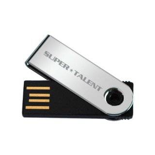 Super Talent Pico A 8 GB USB 2.0 Flash Drive STU8GPAS (Silver) by 