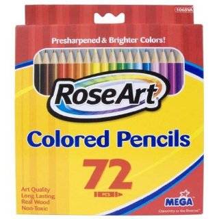 RoseArt Premium 24ct Colored Pencils – Art Supplies for Drawing, Sketching,  Adult Colors, Soft Core Color Pencils – 24 Pack