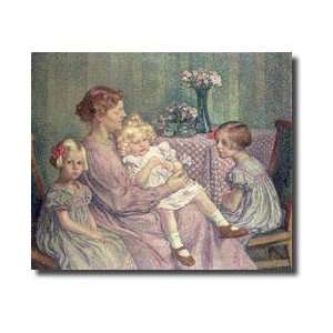  Madame Van De Velde And Her Children 1903 Giclee Print 