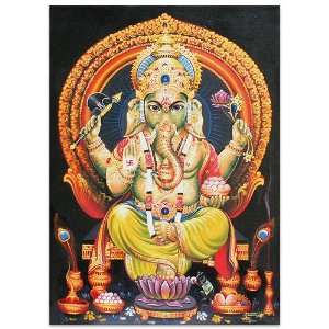  Ganesha The Blessing Saviour~Paintings~Traditional Art 