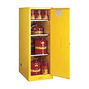 Flammable Liquid Cabinet Self Close Single Doors Vertical Storage