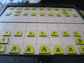 Japanese Chess, Shogi, 8 foldable magnetic mini board  