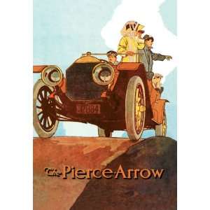  Sightseeing from the Pierce Arrow 20x30 poster