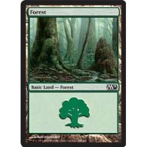    Magic the Gathering   Forest (#246)   Magic 2011 Toys & Games