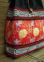 Hippie Hobo Floral Embroidered Tribal Bag Purse Tote J5  