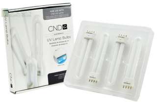 Pack ** CND 9 Watt UV Lamp SHELLAC Replacement Light Bulbs 9W 