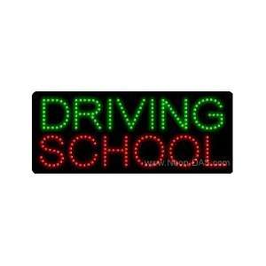  Driving School Outdoor LED Sign 13 x 32