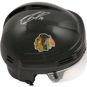  Jonathan Toews Chicago Blackhawks Autographed Mini Helmet 