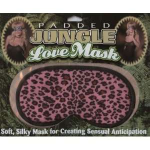  Padded Jungle Love Mask   Pink Cheetah Health & Personal 