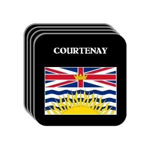  British Columbia   COURTENAY Set of 4 Mini Mousepad 