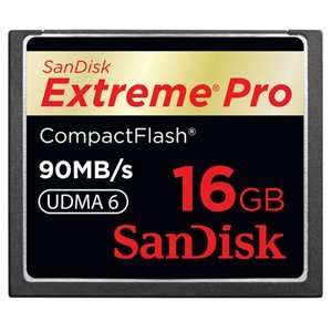  SanDisk 16GB Extreme Pro CompactFlash (CF) Card. 16GB 