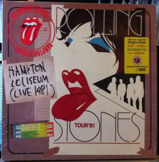 ROLLING STONES   HAMPTON UPGRADE   LIVE 1981   600 copies  