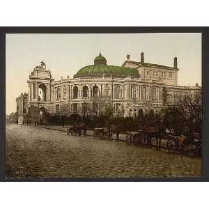    The Theatre, Odessa, Russia, (i.e., Ukraine),c1895