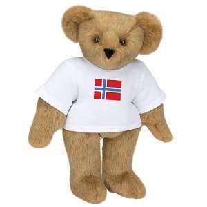  15 T Shirt Bear Norway Flag   Honey Fur Toys & Games