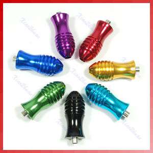 6pcs Colorful Fish Size Aluminum Tattoo Grips and Tubes  