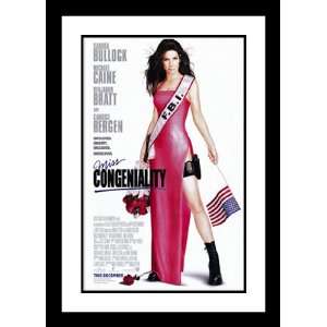 Miss Congeniality 20x26 Framed and Double Matted Movie Poster   Style 