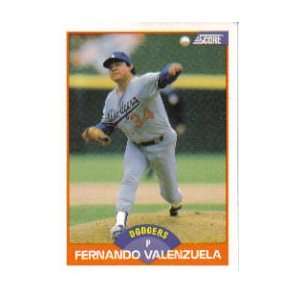  1989 Score #437 Fernando Valenzuela