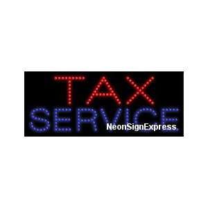 Tax Service LED Sign