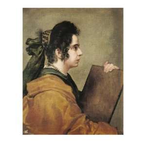  Portrait Presumed to Be Juana Pacheco as a Sibyl Giclee 