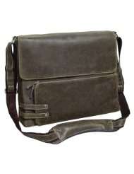 The Dean Distressed Leather Messenger Bag (Bellino)