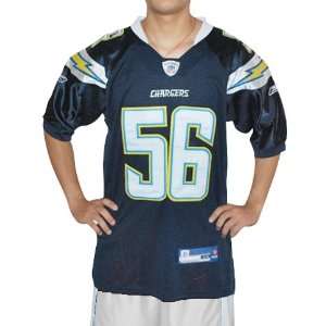 Shawne Merriman #56 San Diego Chargers 2009 NFL jersey. FULLY 
