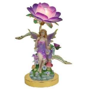  Purple Garden Fairy Touch Lamp