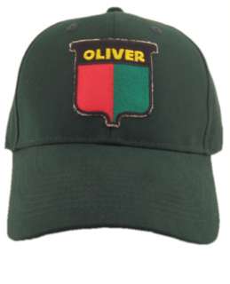 Oliver Vintage Logo Tractor 6 Panel Green Hat Cap Gift  
