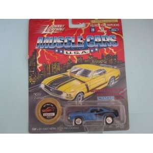 1971 Hemi Cuda (blue) Series 7 Johnny Lightning Muscle Cars Limited 