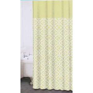  Waverly Lovely Lattice Citron, Waverly Fabric Shower Curtain 