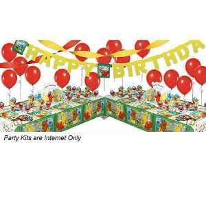    Sesame Street Party Supplies Deluxe Party Kit Toys & Games