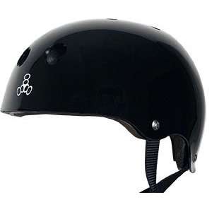  Triple 8 (Cpsc) Helmet Black L/Xl