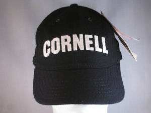 CORNELL UNIVERSITY   NEW FOOTBALL HAT   BLACK  