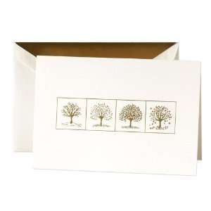  Crane & Co. Four Seasons of Trees Holiday Cards 