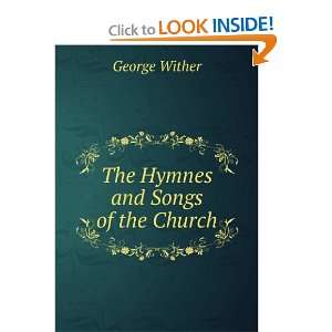  The Hymnes and Songs of the Church George Wither Books