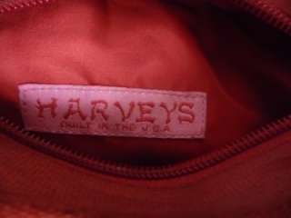 HARVEYS Red Seatbelt Crossbody Handbag Bag  