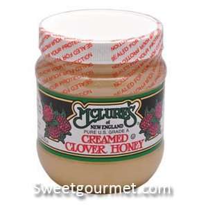 McLures Creamed Clover Honey, 16 Oz  Grocery & Gourmet 