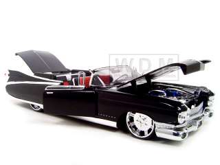 1959 CADILLAC EL DORADO BIARRITZ 118 BLACK MODEL  