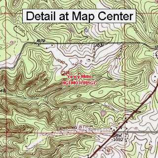  USGS Topographic Quadrangle Map   Yancy Mills, Missouri 