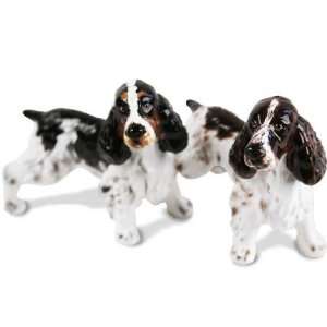  English Springer Handmade Salt and Pepper Shaker (5cm x 