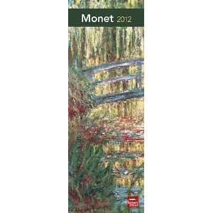  Claude Monet 2012 Slimline Wall Calendar