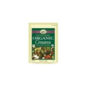 Edward & Sons Italian Herb Croutons ( 6x5.25 OZ)  Grocery 