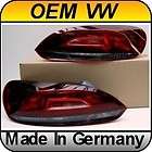 OEM VW Scirocco R R Line Rear Taillights CHERRY RED