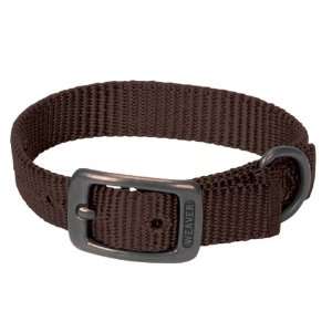  Sedona Dog Collars 5/8 Width with Leather Overlay   9 