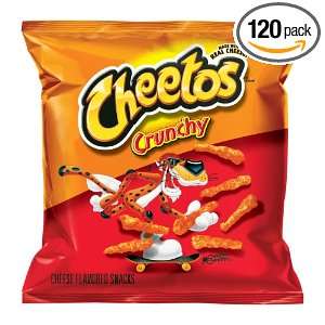 Cheetos Cheese Snacks, Crunchy, 0.625 Ounce Fun Size Packages (Pack of 