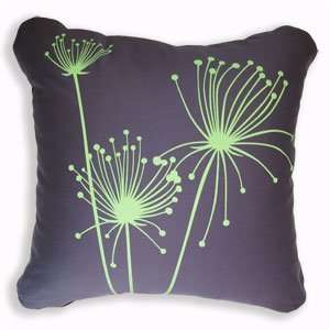  Papyrus Decorative Pillows in Lime/Slate