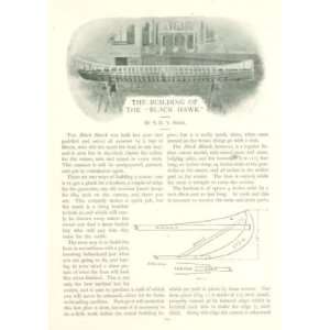  1904 Building Black Hawk Canoe illustratred Everything 