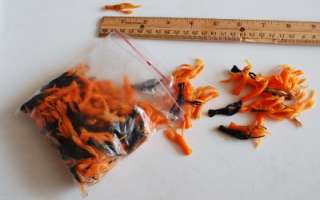 New Dozen Lures Plastic Fish Crawfish Soft Bait  
