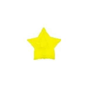  18 CTI Brand Yellow Star   Mylar Balloon Foil Health 