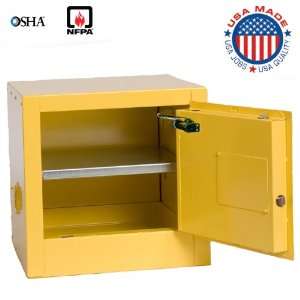   Top 2 Gallon Self Close Flammable Storage Cabinets 